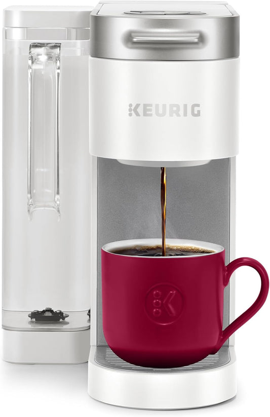 Keurig K-Supreme Single Serve K-Cup Pod Coffee Maker, MultiStream Technology, 4 Brew Sizes, 66oz Dual-Position Removable Reservoir, White