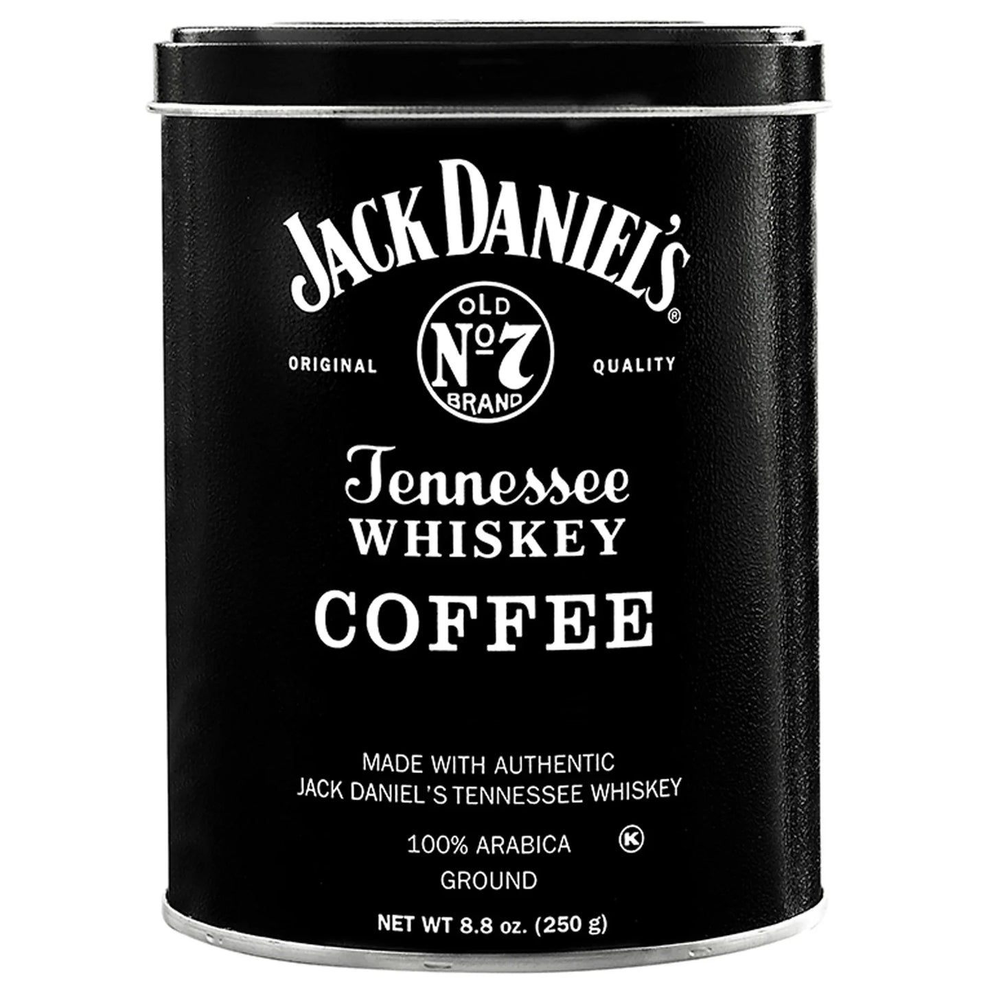 Jack Daniel's Tennessee Whiskey Coffee, Ground, 8.8oz Can