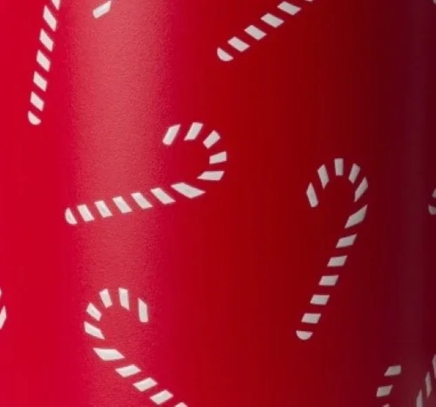 Simple Modern 30 fl oz Insulated Stainless Steel Trek Tumbler with Straw Lid | Candy Canes