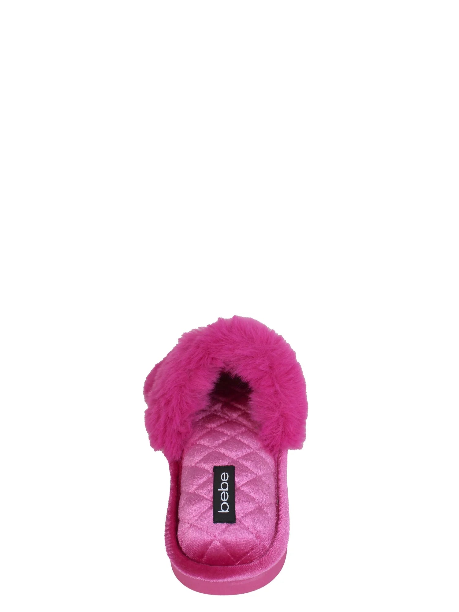 Bebe Women's Glitter Slide Slipper