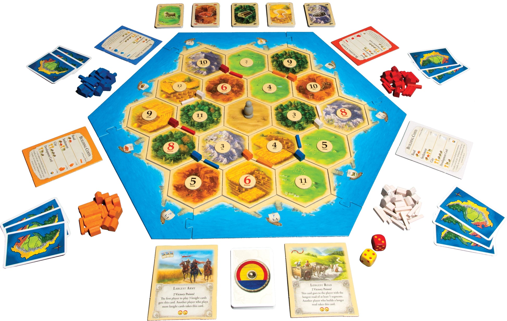 Catan Strategy Board Game: 5th Edition for Ages 10 and up, from Asmodee