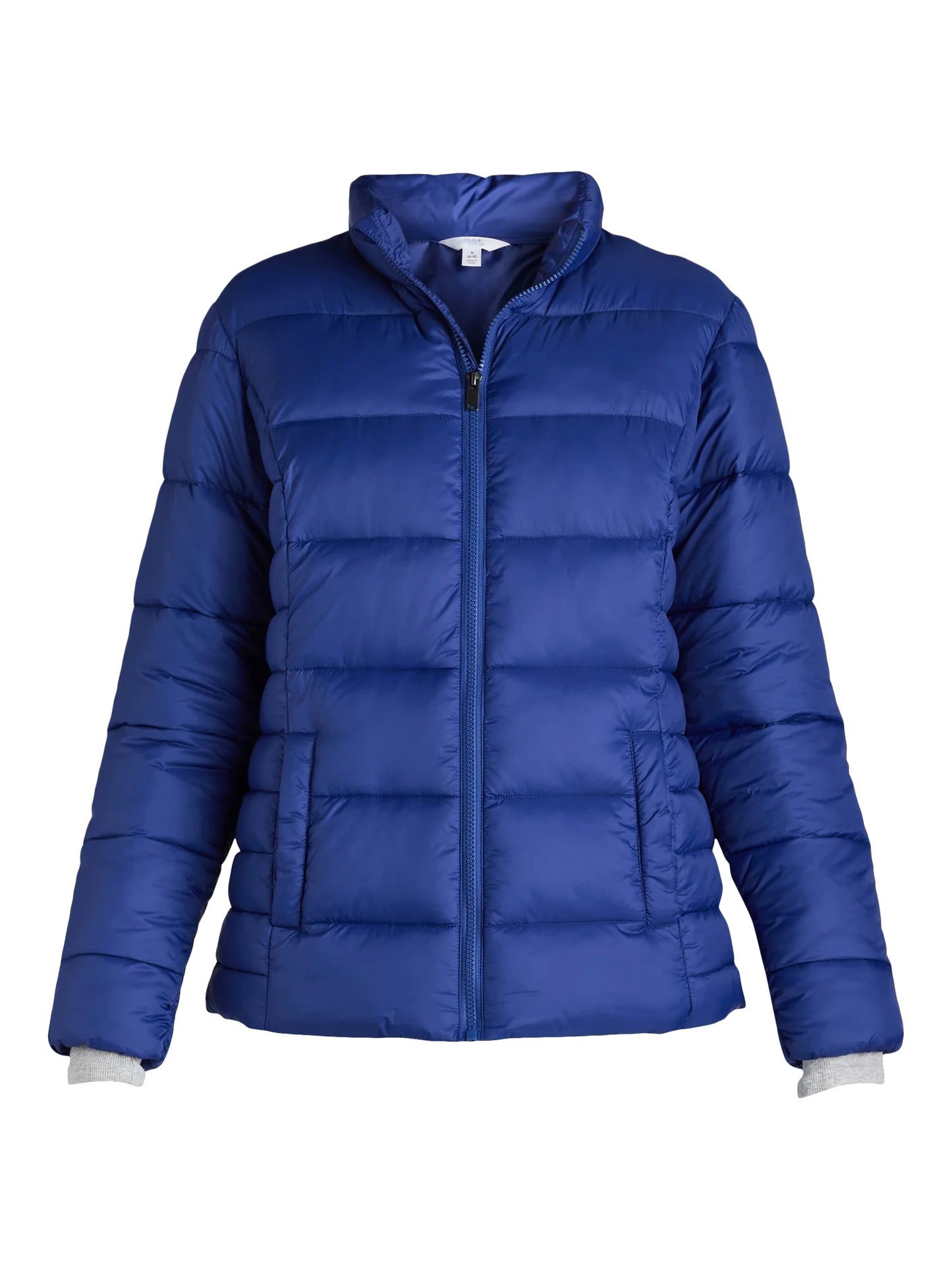 Time and Tru Women's and Women's Plus Puffer Jacket, Sizes XS-3X