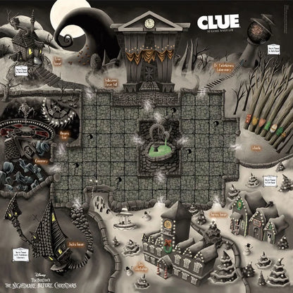 Clue® Disney Tim Burton’s The Nightmare before Christmas Board Game, by USAopoly