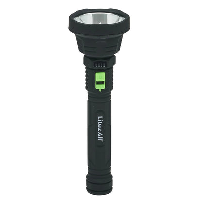 LitezAll Rechargeable ULTAC2 1000 Lumen LED Flashlight with Battery Meter